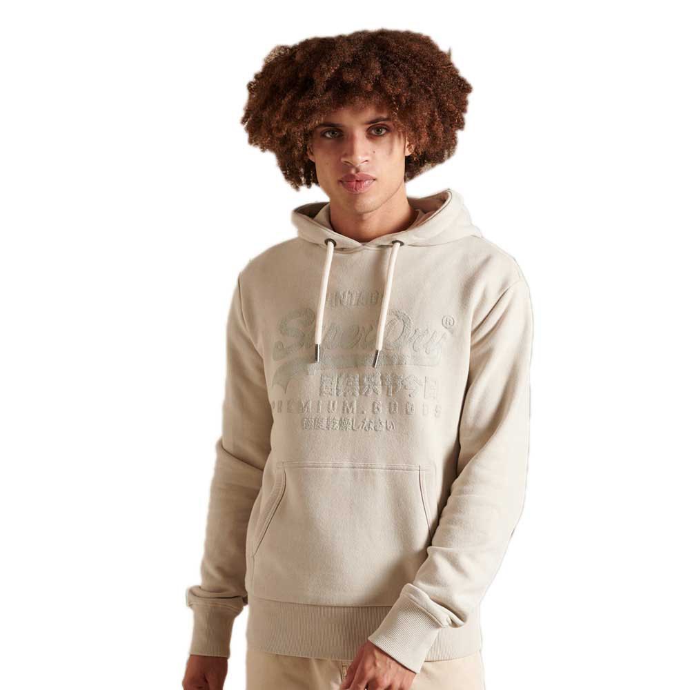 

Худи Superdry Vintage Logo Tonal, серый