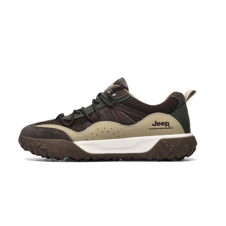 

Кроссовки Jeep Lifestyle Shoes Men Mid-top Brown, коричневый