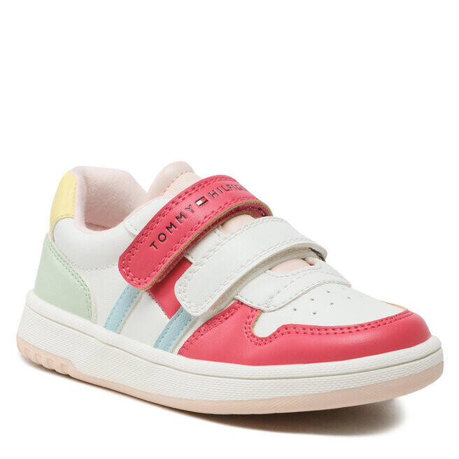 

Кроссовки Tommy Hilfiger LowCut Velcro, белый цвет