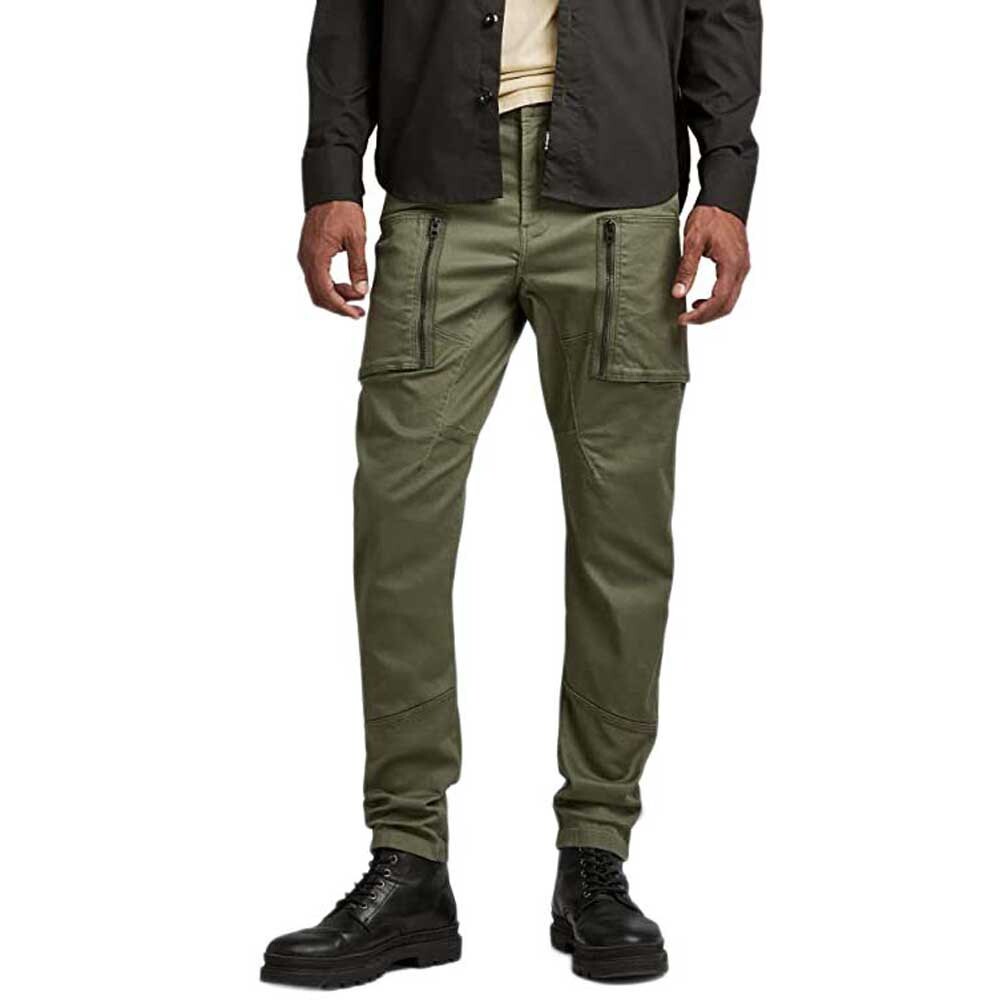 

Брюки G-Star Pocket 3D Skinny Cargo, зеленый