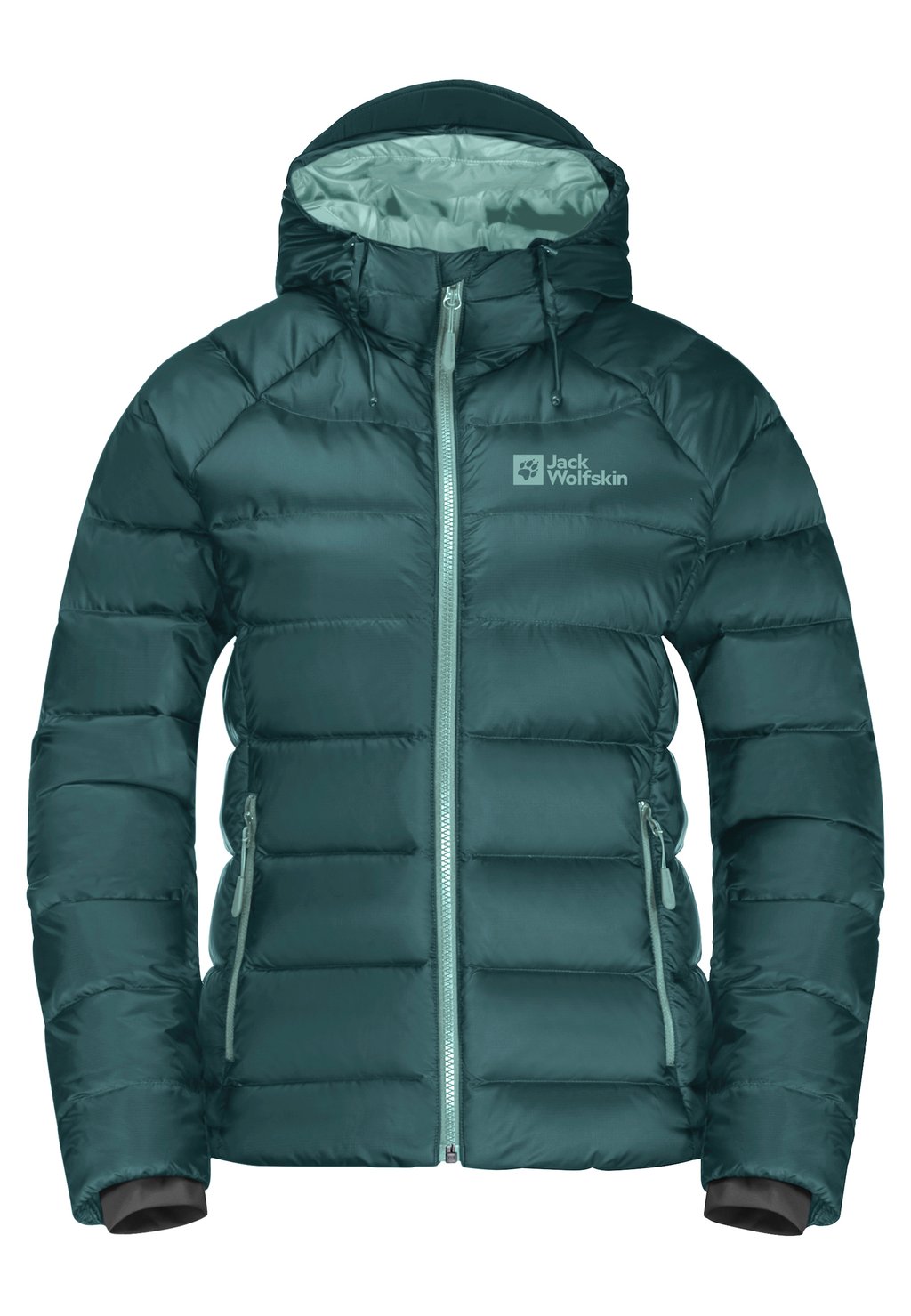 

Пуховик NEBELHORN Jack Wolfskin, цвет sea green