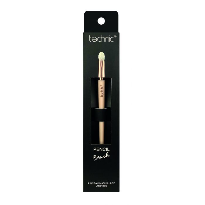 Косметическая кисть Pincel de Maquillaje Pencil Brush Technic, 1 unidad кисть для макияжа pencil 16 см цвет розовый зелёный
