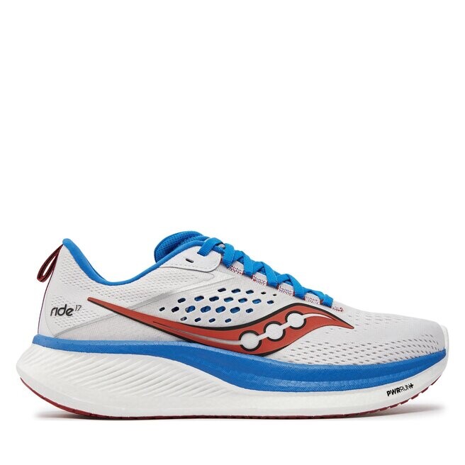 

Кроссовки Saucony Ride 17 S20924-105 White/Cobalt, белый