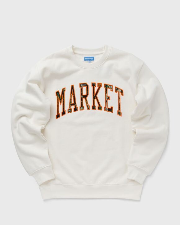

Толстовка Market Fauxtree Arc Crewneck Sweatshirt, экрю