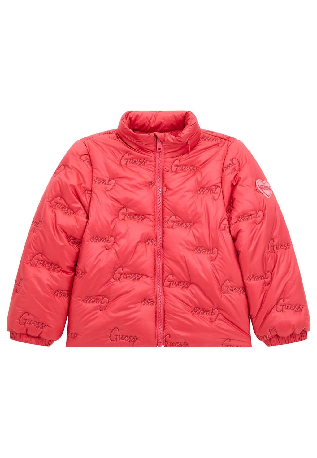Зимняя куртка Mit Logostickerei Guess, цвет rose