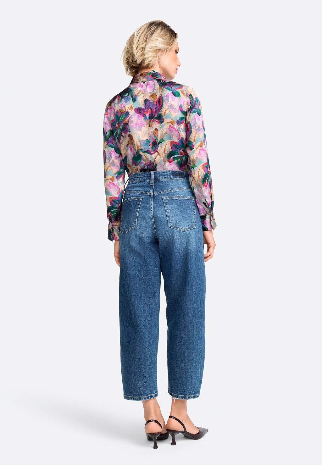 

Джинсы свободного кроя SLOUCHY-FIT Rich & Royal, синий деним