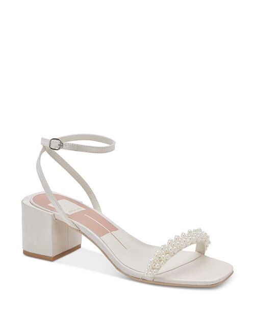 

Женские босоножки Zalima на блочном каблуке Dolce Vita, цвет White