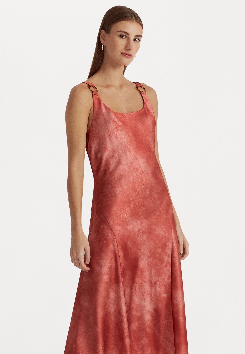 Летнее платье Caileet Sleeveless Day Dress Lauren Ralph Lauren, цвет red sunstone multi