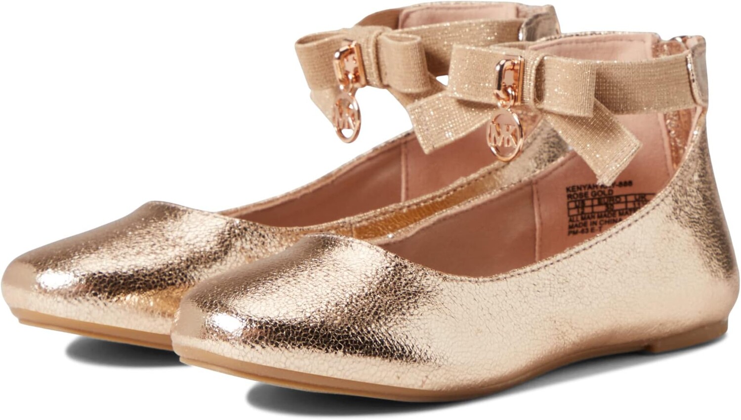 

Туфли на плоской подошве MICHAEL Michael Kors Kids Kenyah Kay, цвет Rose Gold