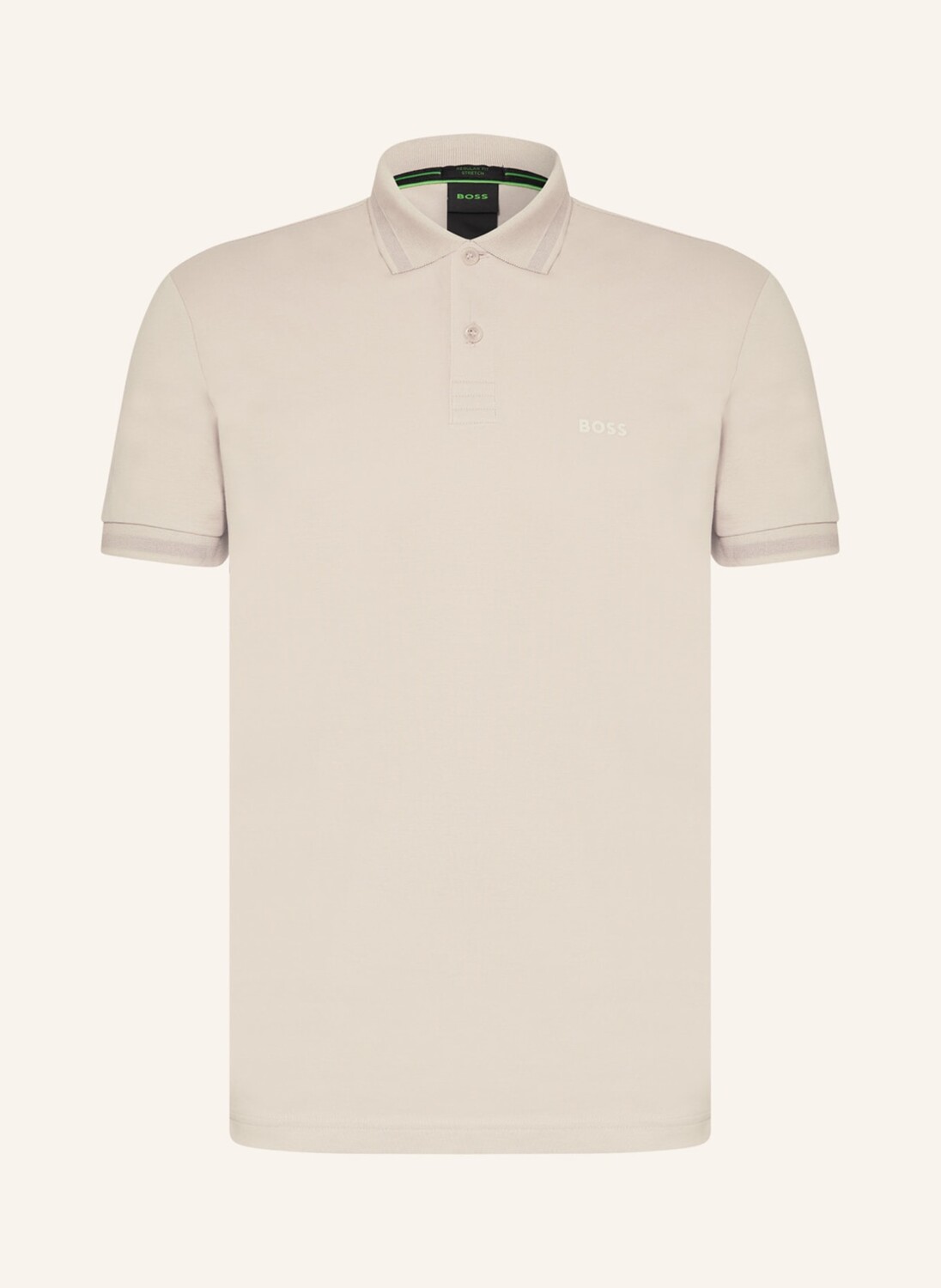 

Рубашка поло BOSS Piqué PIO 1 Regular Fit, бежевый