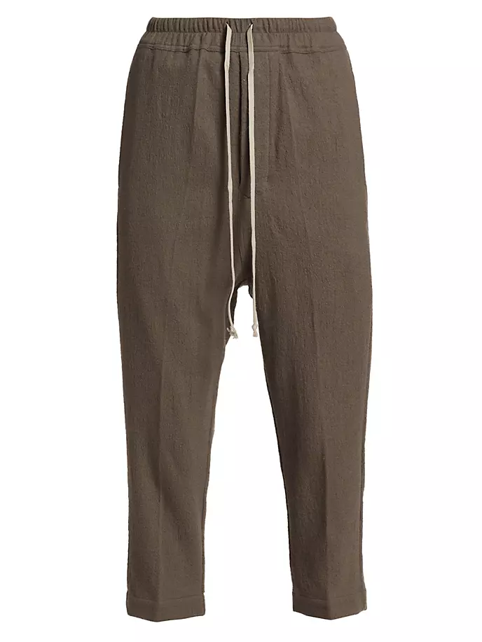 

Укороченные брюки с кулиской Aaires Rick Owens, цвет dust