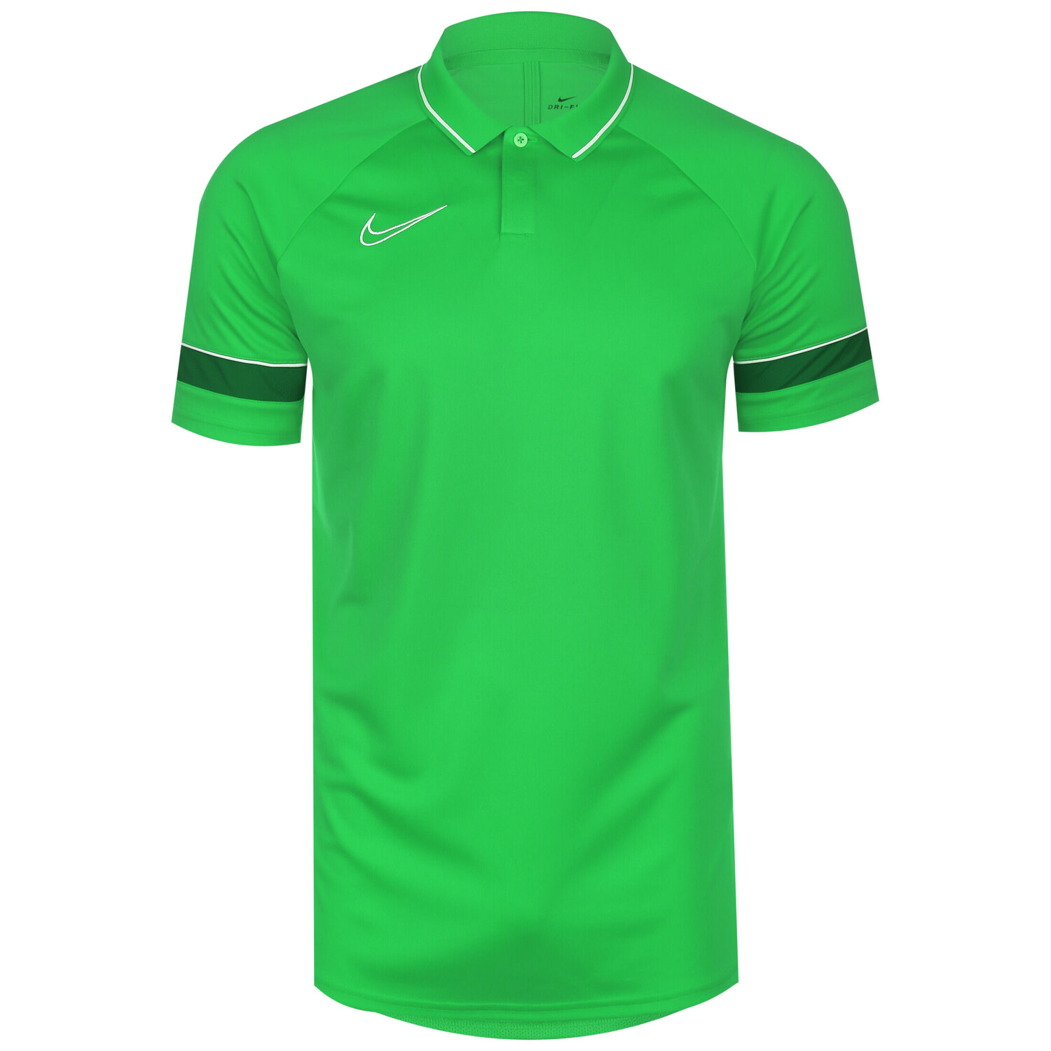 

Поло Nike Academy 21, цвет hellgrün/dunkelgrün