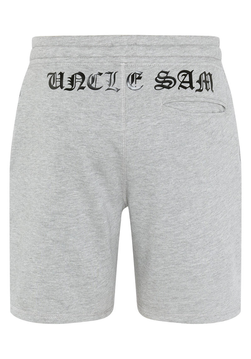 Шорты в характерном стиле этикетки UNCLE SAM, цвет grau шорты в характерном стиле этикетки uncle sam цвет schwarz
