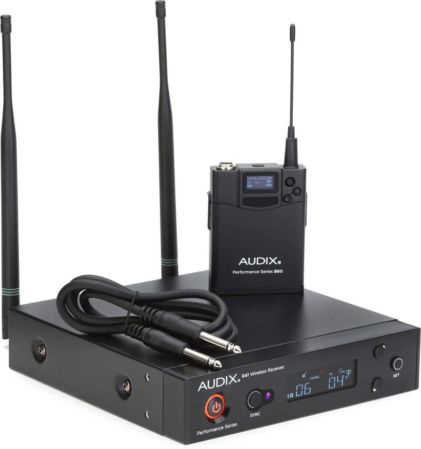

Беспроводная поясная система Audix AP41 BPB — B-диапазон