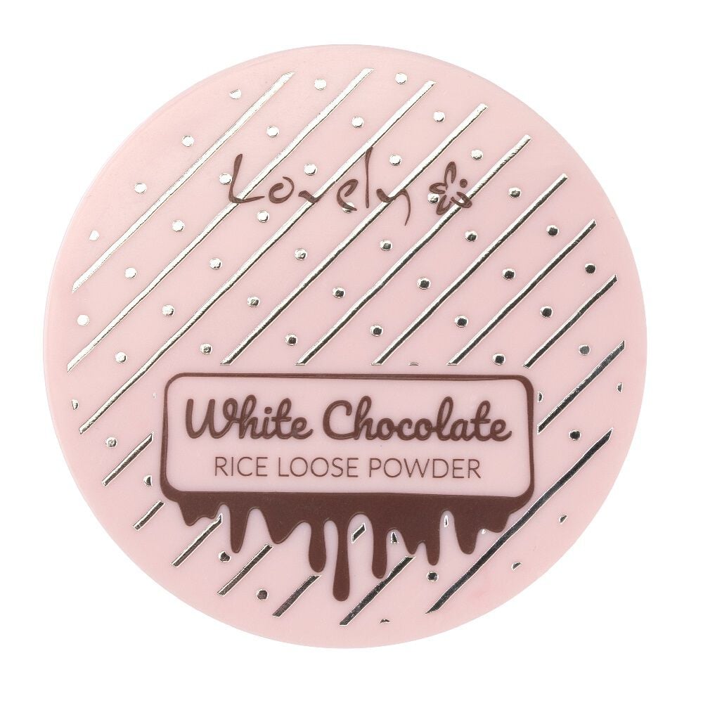 

Фиксирующая рисовая пудра для лица для всех типов кожи Lovely Chocolate Loose Powder, 8 гр