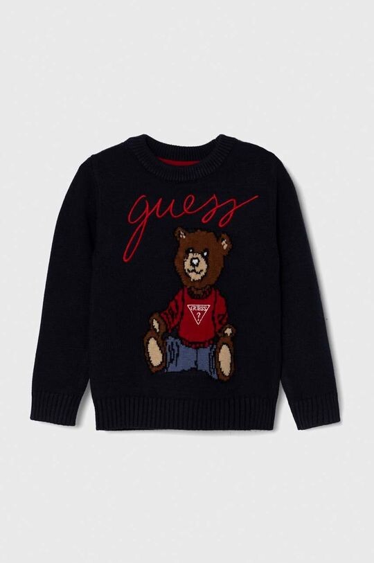 

Детский свитер Guess, темно-синий