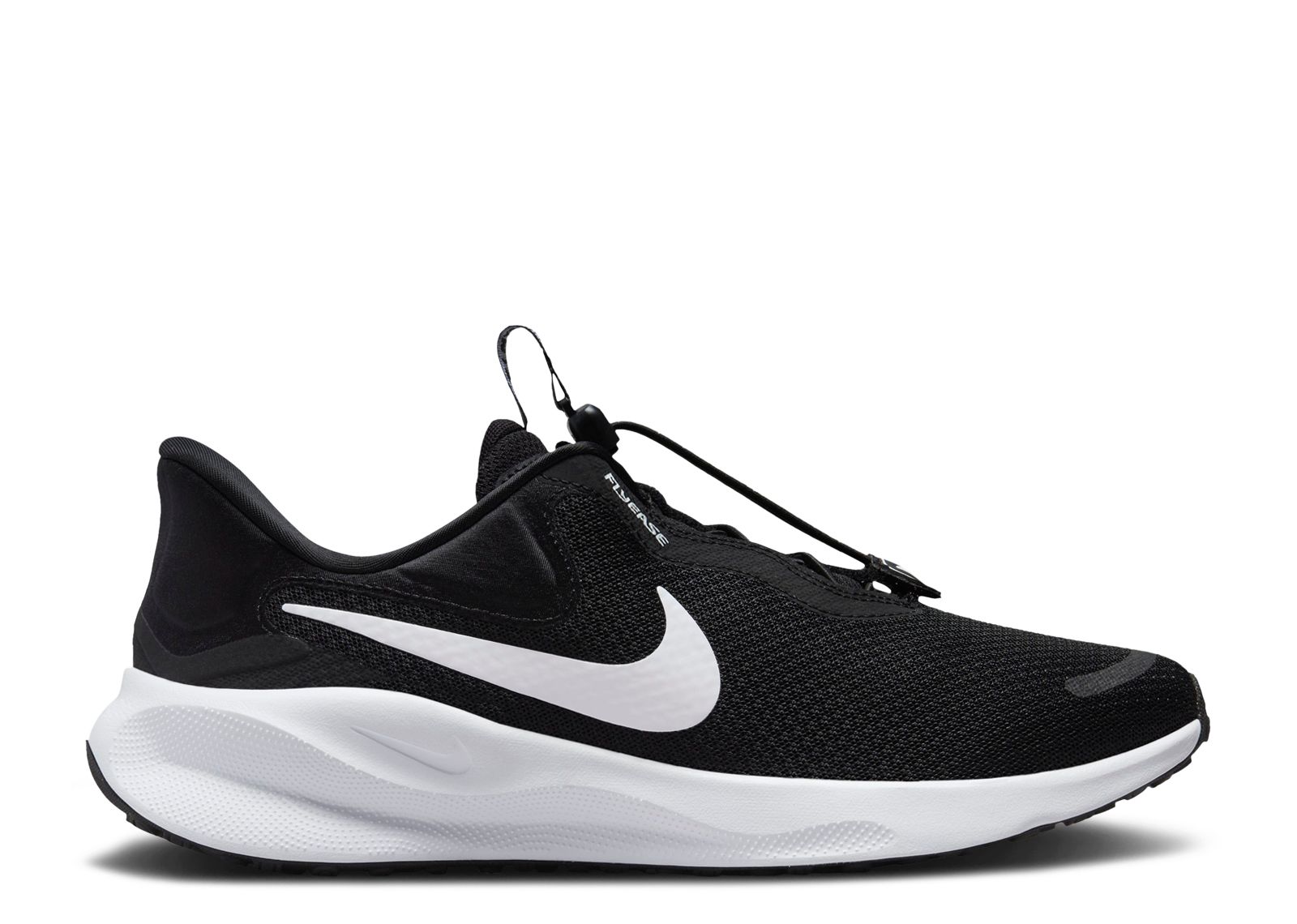 

Кроссовки Nike Revolution 7 Easyon 'Black White', черный