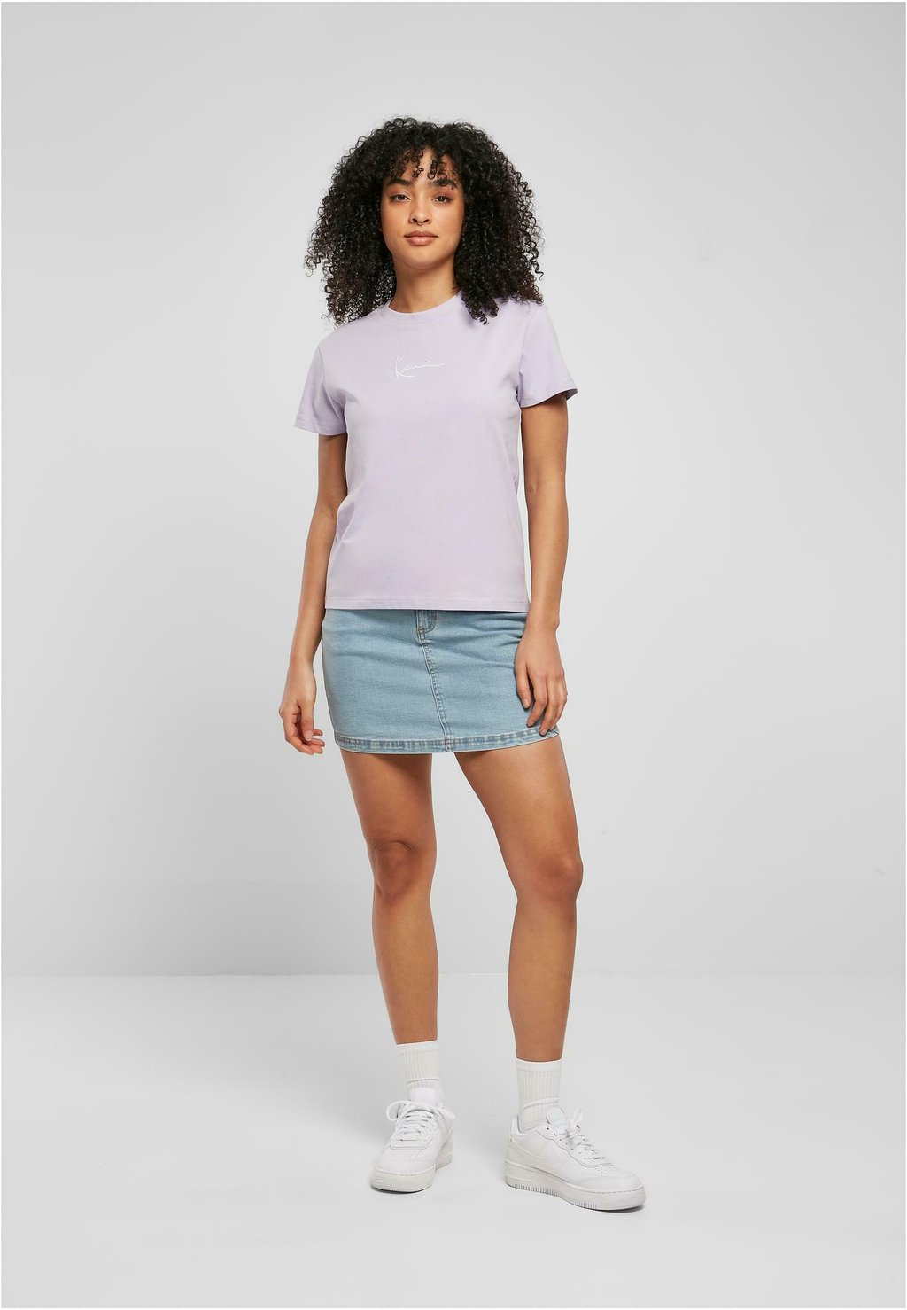 цена Базовая футболка SMALL SIGNATURE TEE Karl Kani, цвет purple