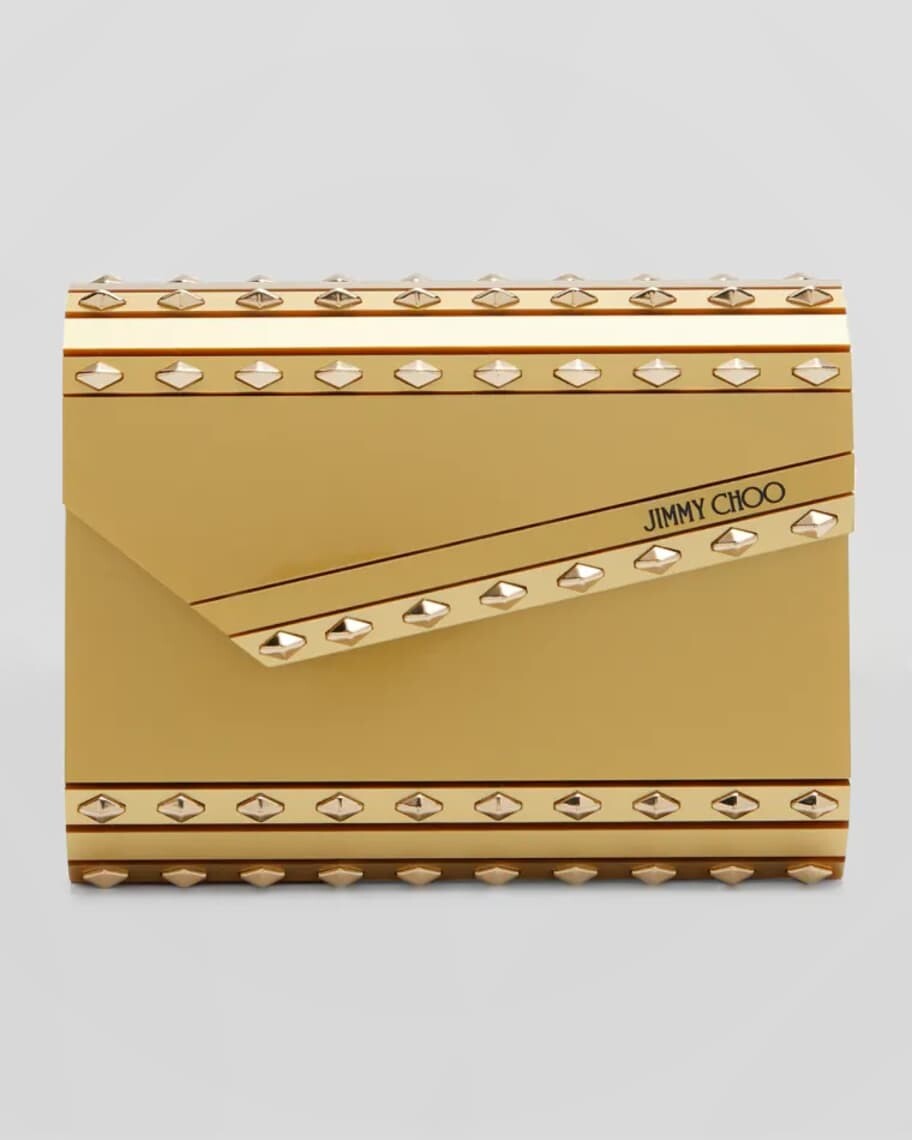 

Латунный клатч Candy Spike Jimmy Choo
