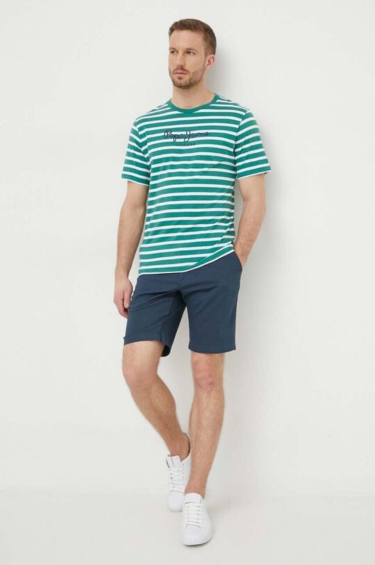 

Хлопковая футболка Pepe Jeans, зеленый