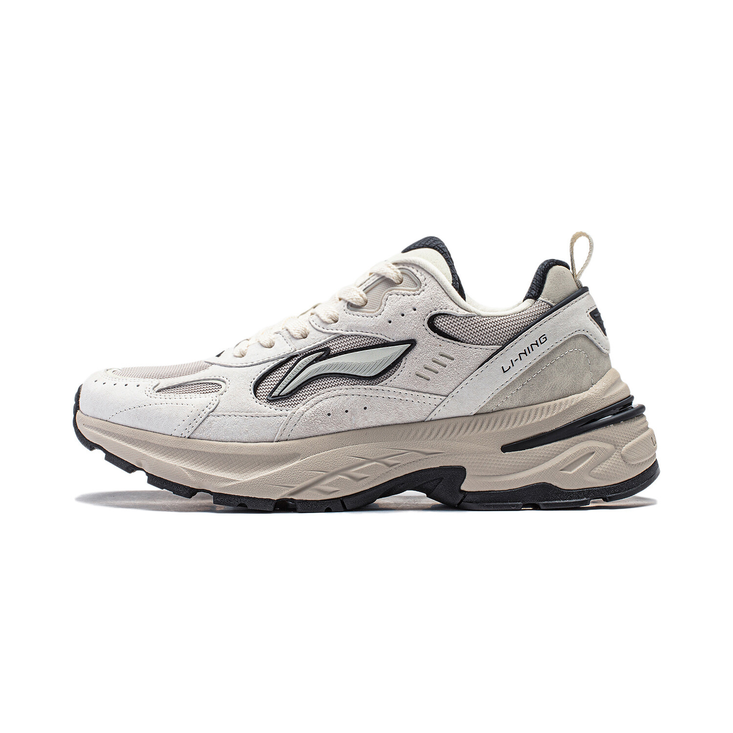 

Кроссовки LINING Chunky Sneakers Women's Low-top White/gray, белый/серый