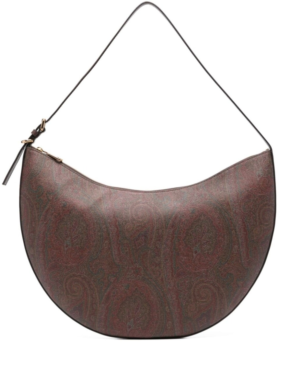 

ETRO большая сумка на плечо Essential, коричневый
