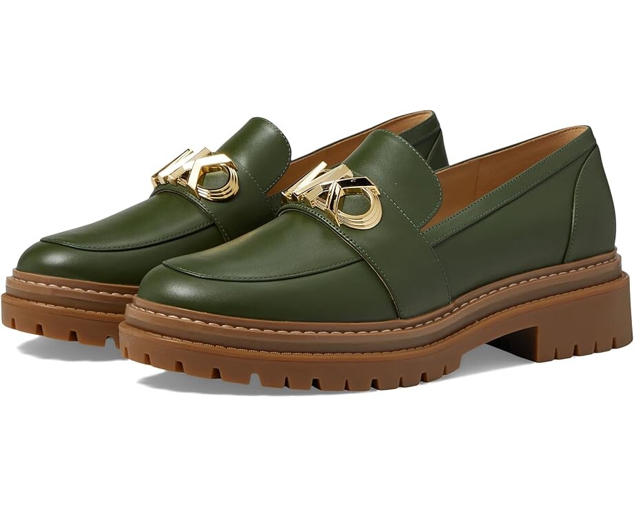

Лоферы Michael Kors Parker Lug Loafer, цвет Amazon Green