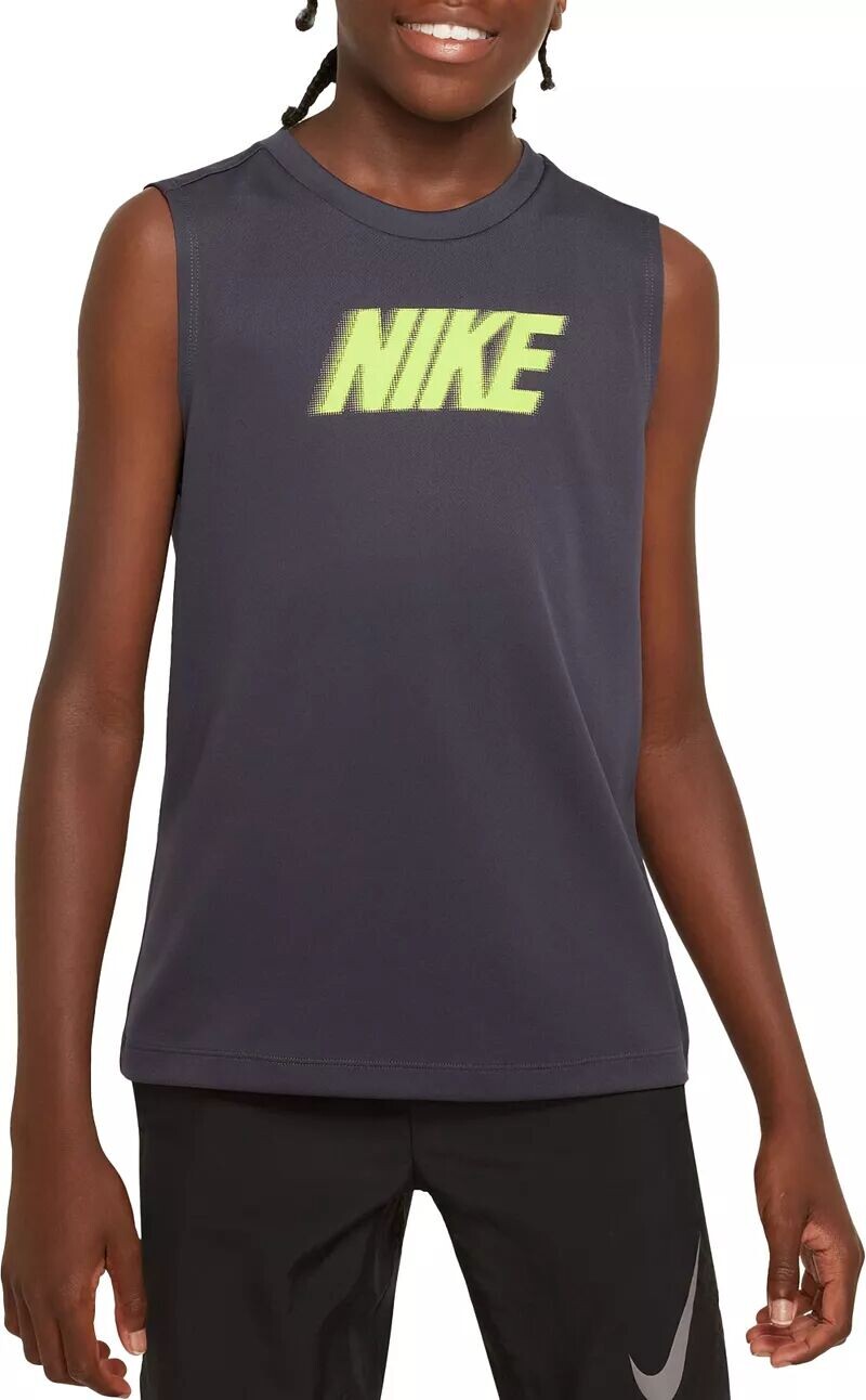 

Футболка без рукавов для тренинга Nike Dri-FIT для мальчиков