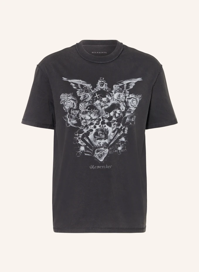 

Футболка завенант Allsaints, черный