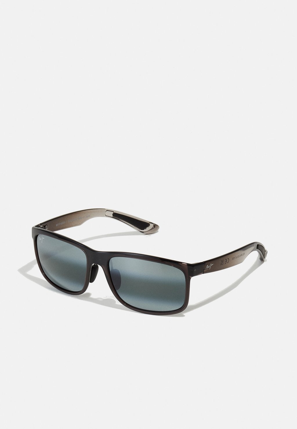 Солнцезащитные очки HUELO Maui Jim, цвет translucent grey