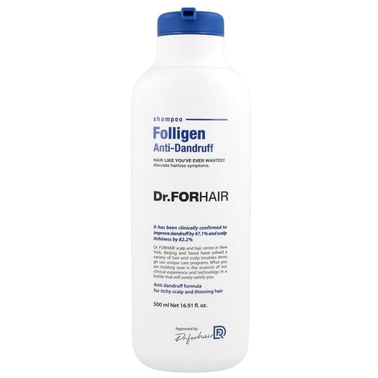 

Шампунь для волос, 500мл Dr.forhair, Folligen Anti-dandruff Shampoo, Inna marka