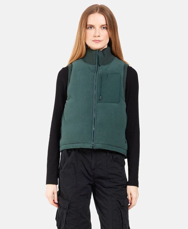 

Жилет из софтшелла Sweaty Betty, темно-зеленый