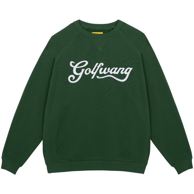 

Толстовка GOLF WANG Diablo Raglan Crewneck, цвет Dark Green