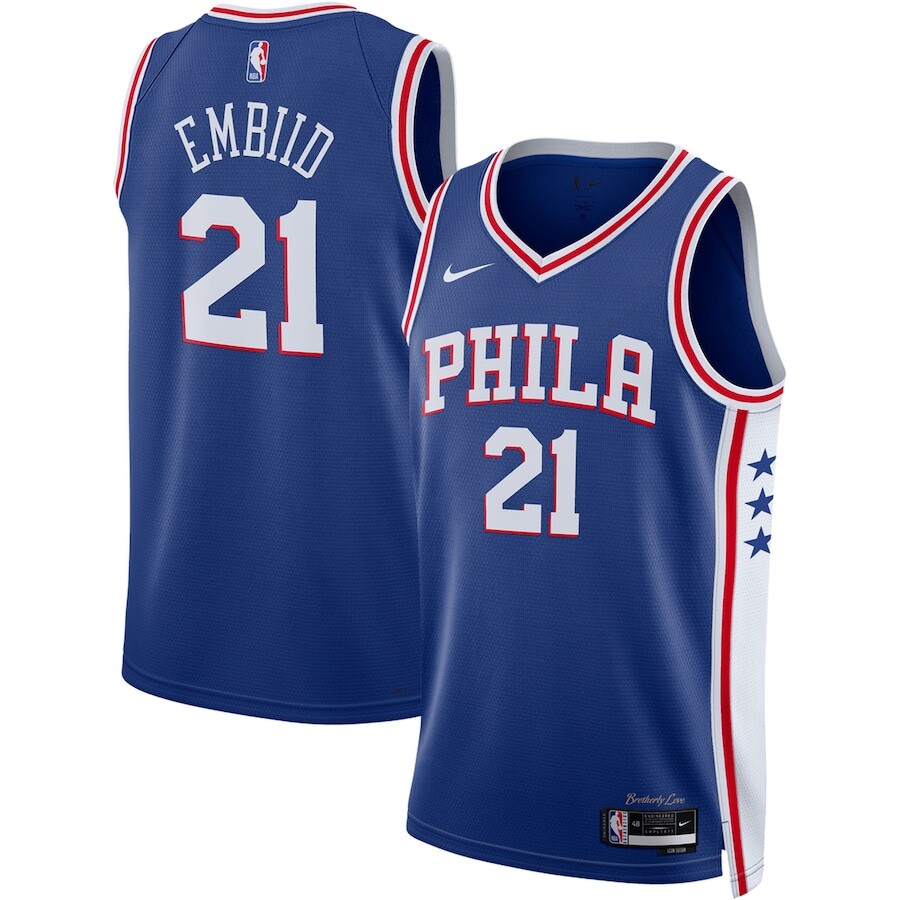 

Джерси Nike Philadelphia 76Ers, роял