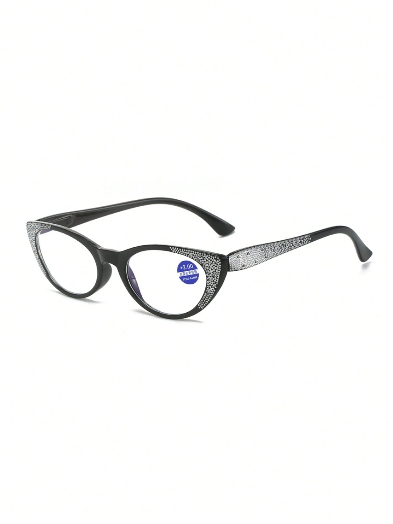 1 шт. женские очки для чтения «кошачий глаз» с защитой от синего света модные простые классические деловые очки для чтения в полуоправе светильник защитой от синего света ульсветильник очки для защиты глаз