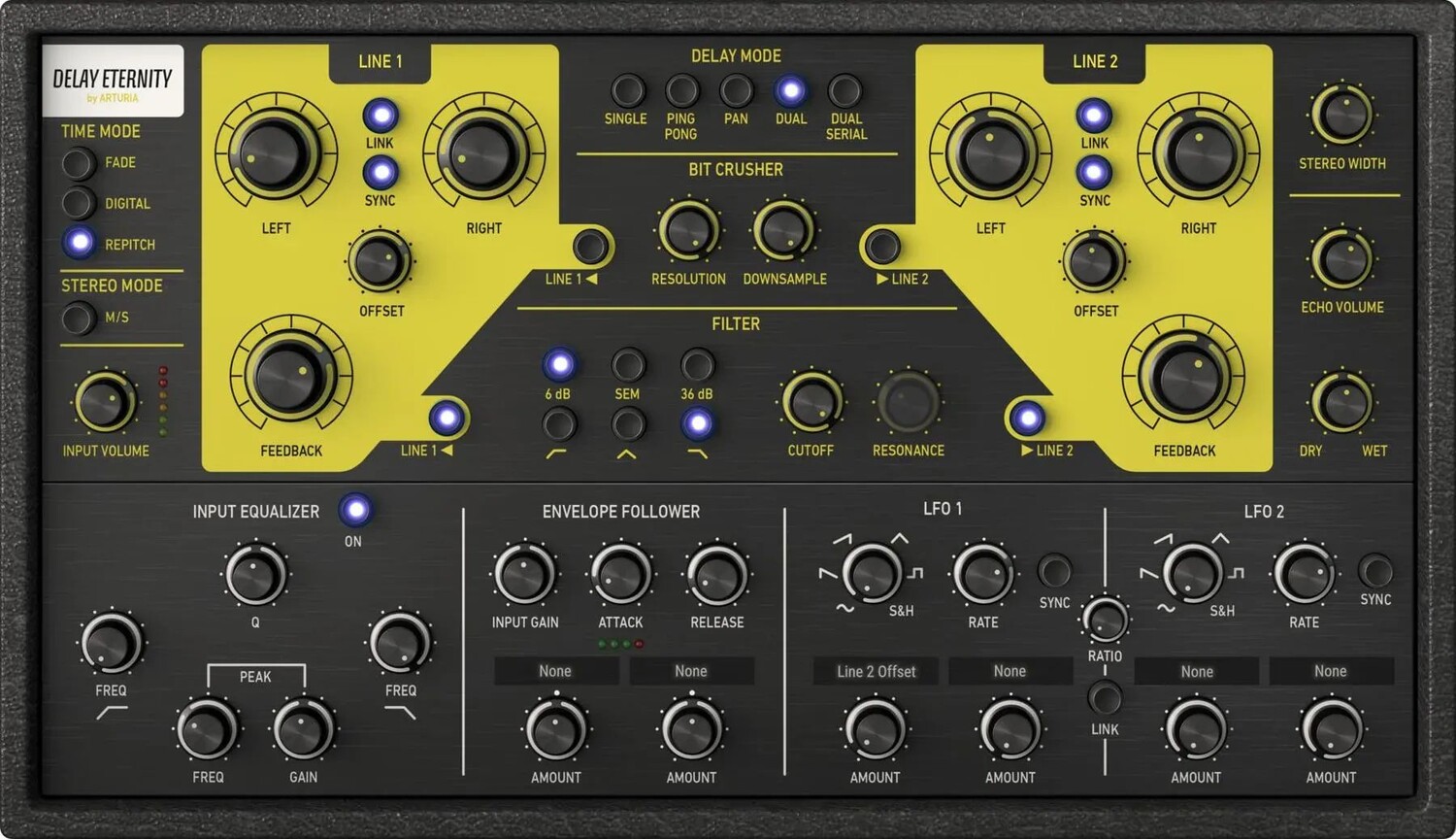 

Плагин Arturia Delay ETERNITY