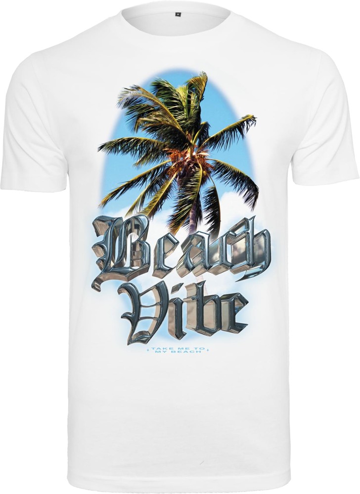 цена Футболка Mister Tee Beach Vibe Tee, белый