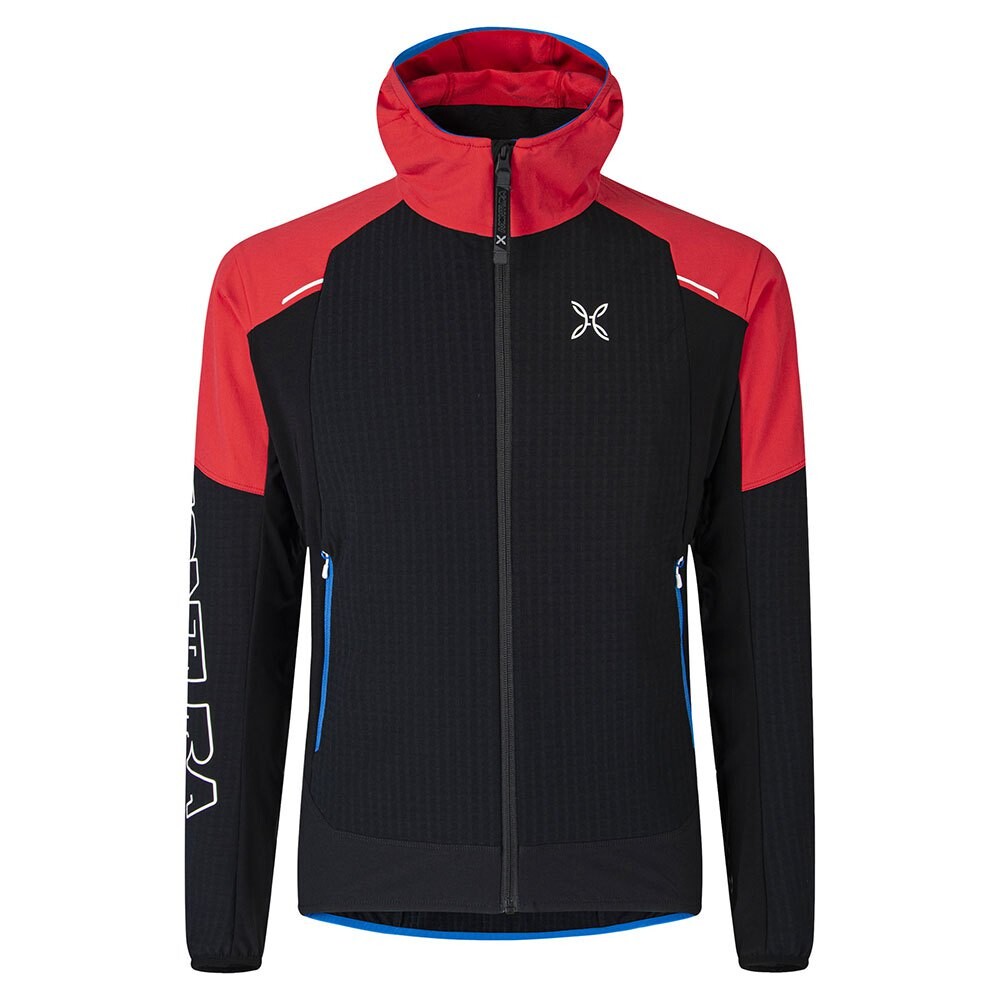 

Толстовка на молнии Montura Wind Revolution Hooded, красный
