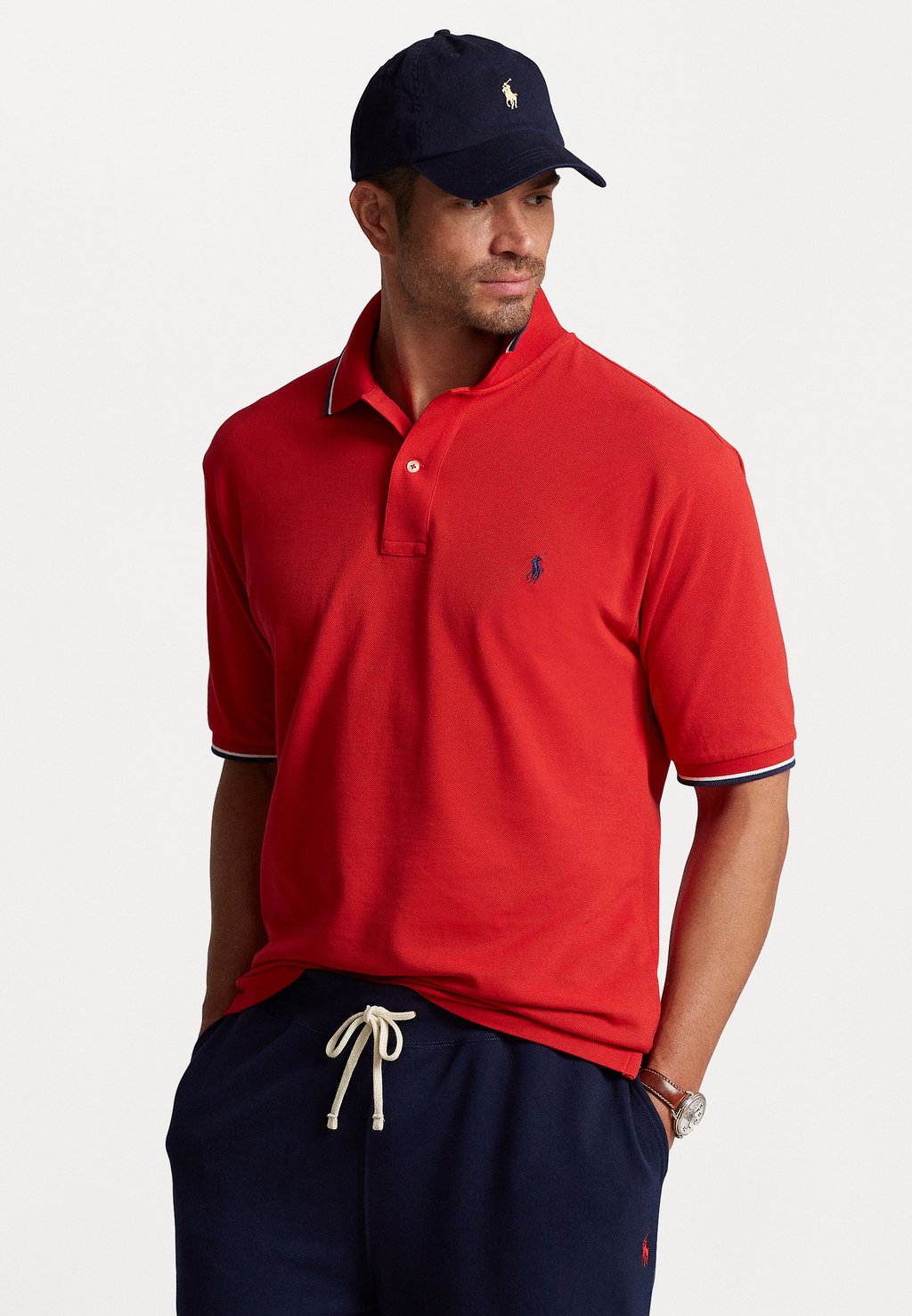 Рубашка поло Polo Ralph Lauren Big & Tall, красный