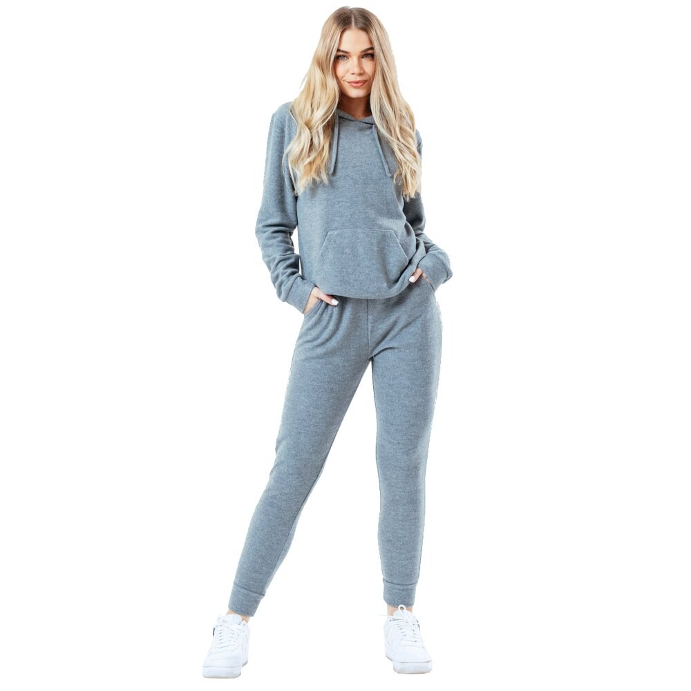 

Спортивный костюм Justhype Faux Knit Hyknitset001S-Track Suit, серый