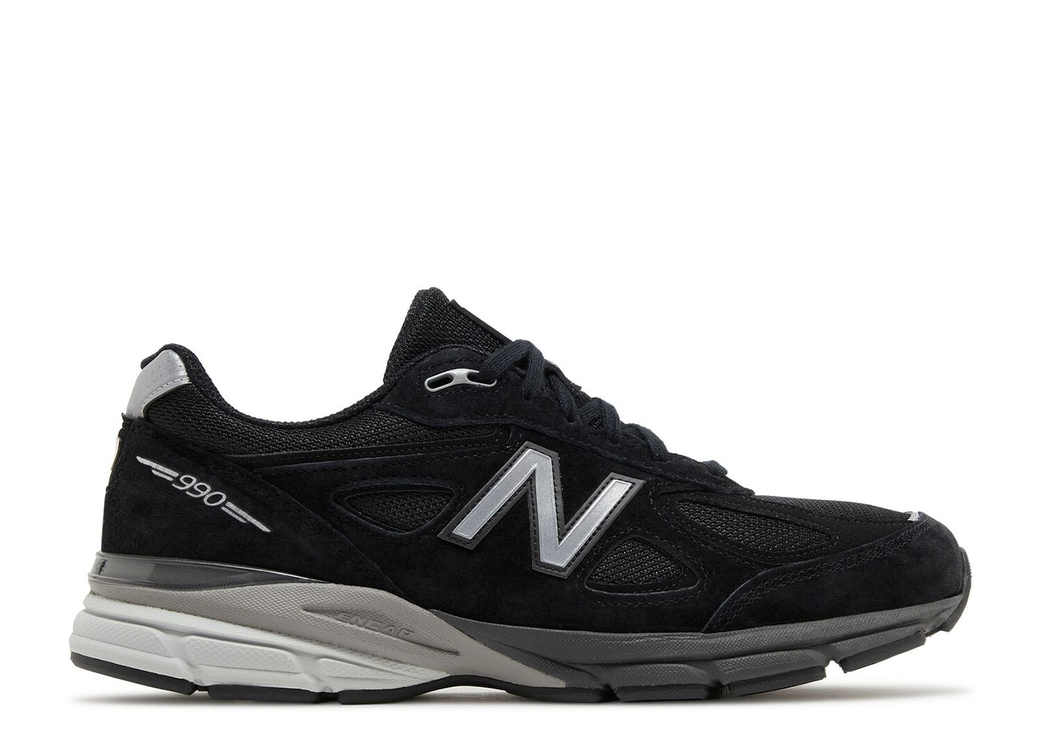 

Кроссовки New Balance 990V4 Made In Usa 'Black Silver' 2023, черный