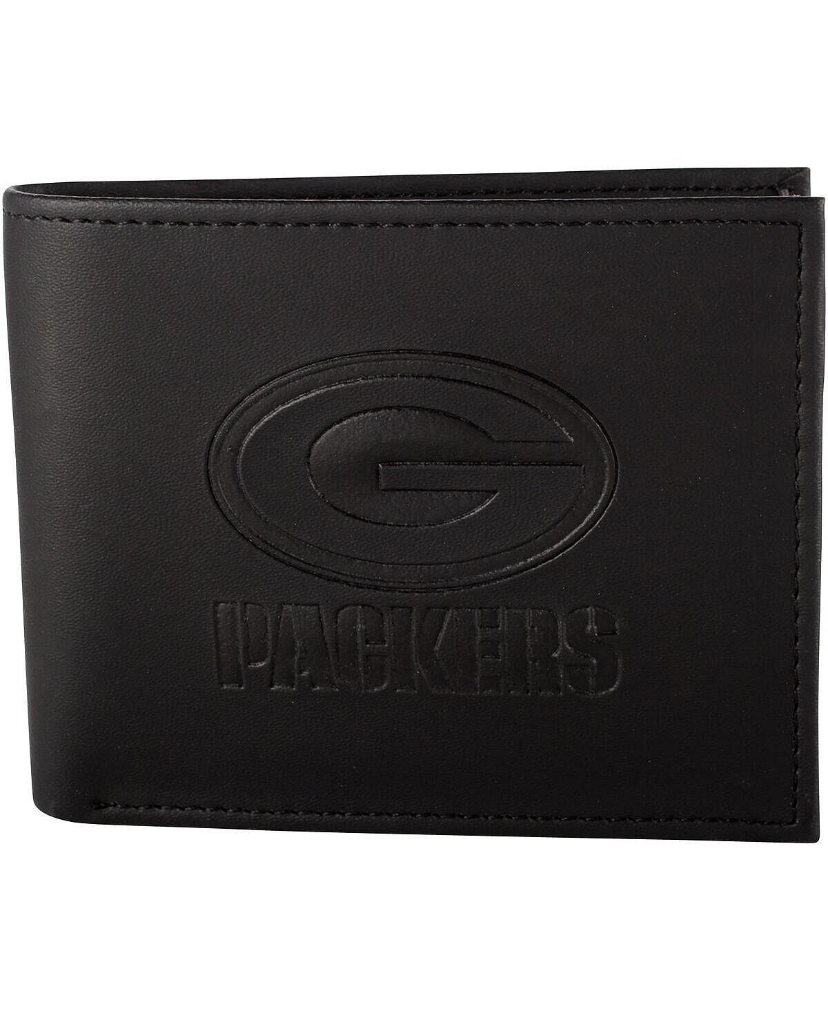 

Мужской черный гибридный складной кошелек Green Bay Packers Evergreen Enterprises
