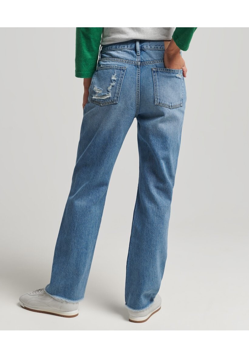 

Джинсы прямого кроя Superdry, синий