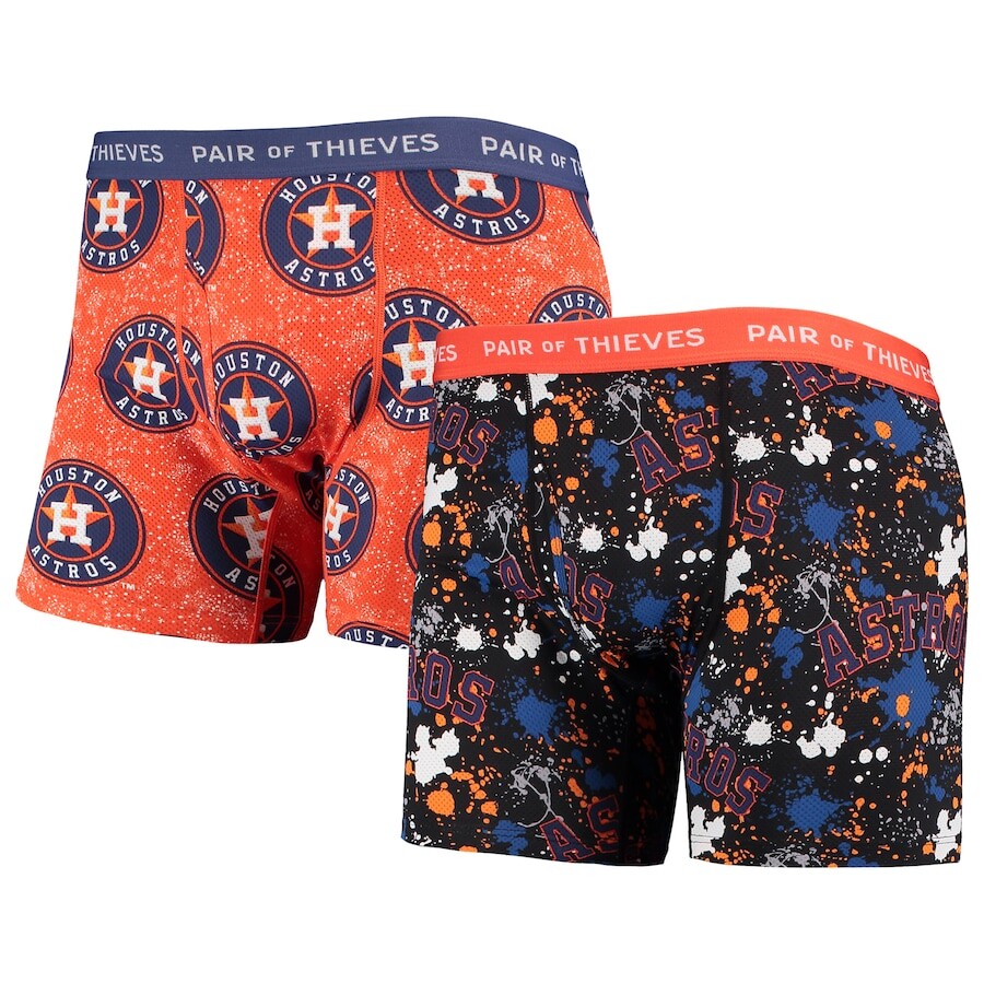 

Комплект боксеров 2 шт Pair of Thieves Houston Astros, черный