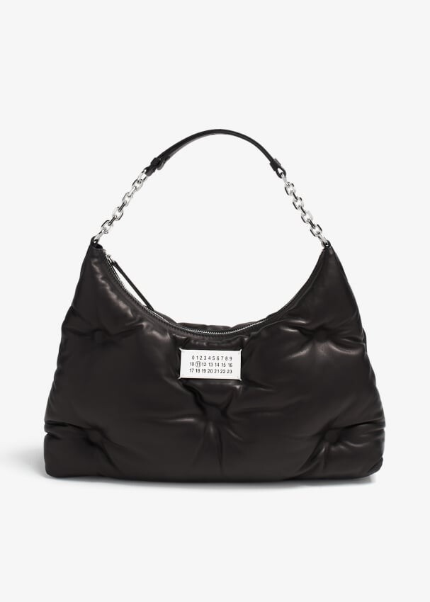 

Сумка Maison Margiela Glam Slam Medium Hobo, черный