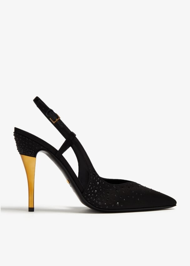

Туфли Gucci Priscilla Slingback, черный