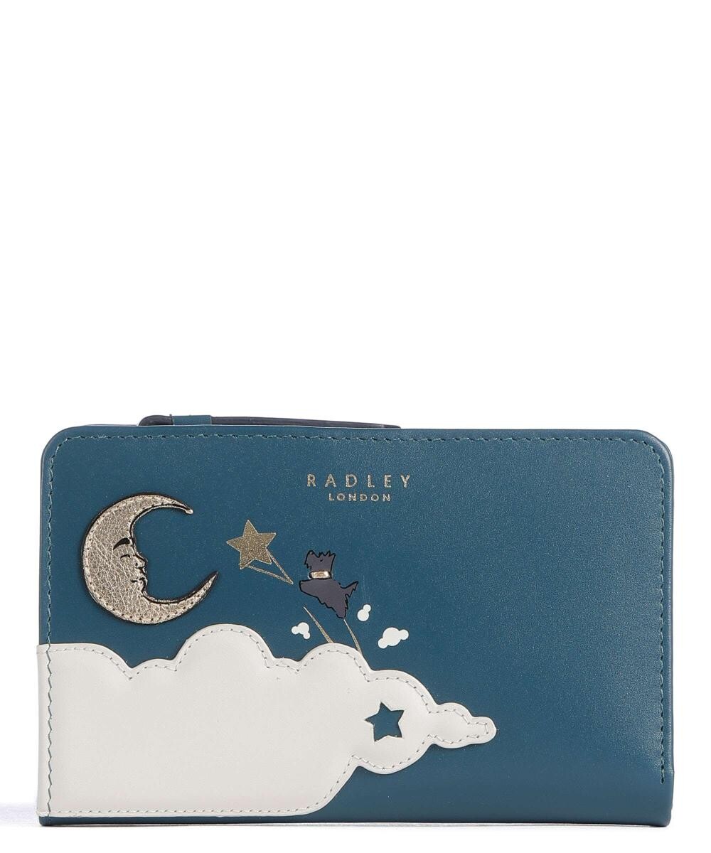 

Кошелек Shoot For The Moon из гладкой яловой кожи Radley London, синий