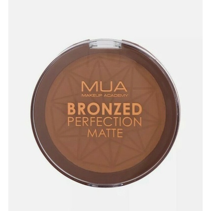 Mua Bronzed Perfection Matte In Sunset Tan Бронзер для лица и тела, запечатанная пудра, Mua Make Up Academy