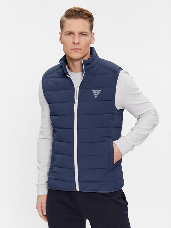 

Жилет стандартного кроя Guess, синий