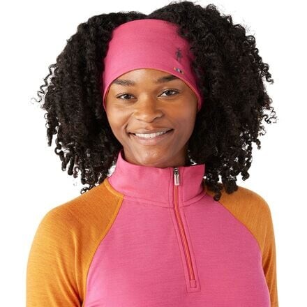 

Двусторонняя повязка на голову Merino 250 Smartwool, цвет Power Pink